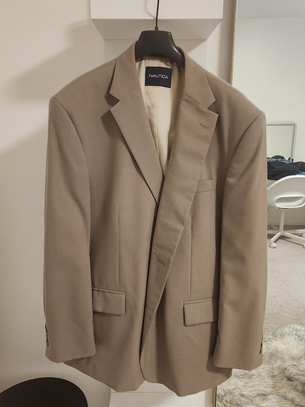 Nautica Men’s Tan Sports Coat - 48R